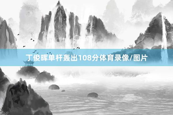 丁俊晖单杆轰出108分体育录像/图片